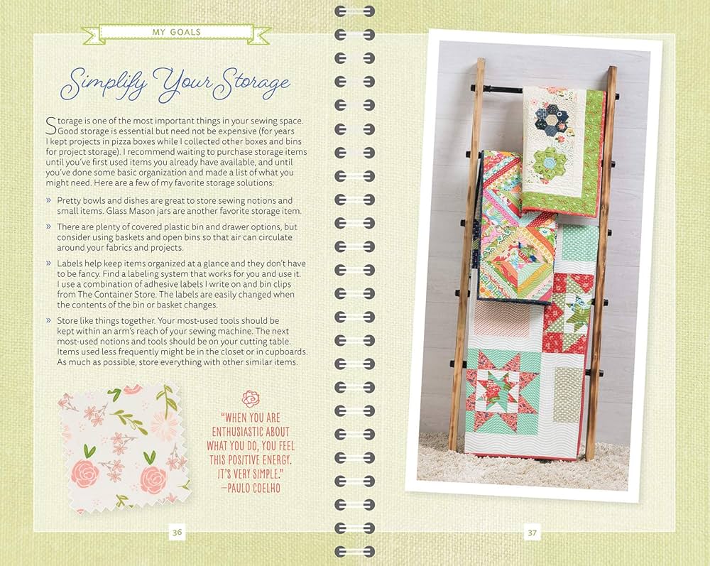 洋書 My Quilting Life Amazon.co.jp: A Quilting Life Monthly Planner: A Portable